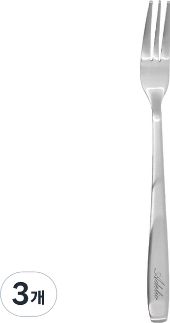 HANIL STAINLESS STEEL Adelio 點心叉, 3個, 單一顏色, 單品