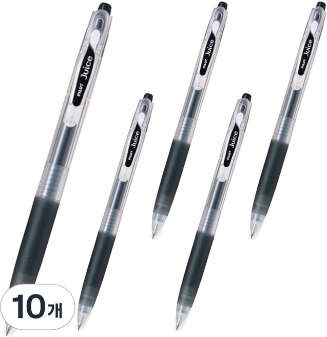 PILOT 百樂 中性筆 0.38mm, 黑色, 10個