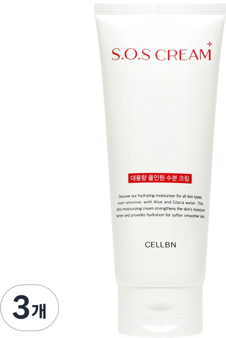 CELLBN SOS 急救霜, 3個, 150ml