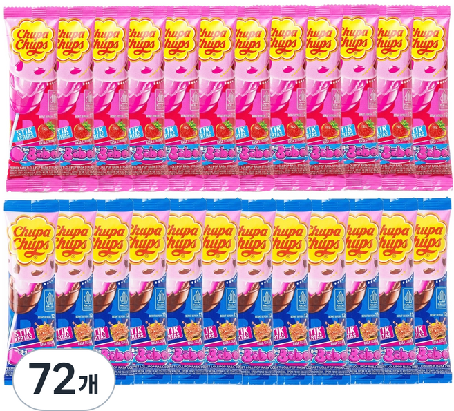 Chupa Chups 加倍佳 大泡泡, 12g, 72個