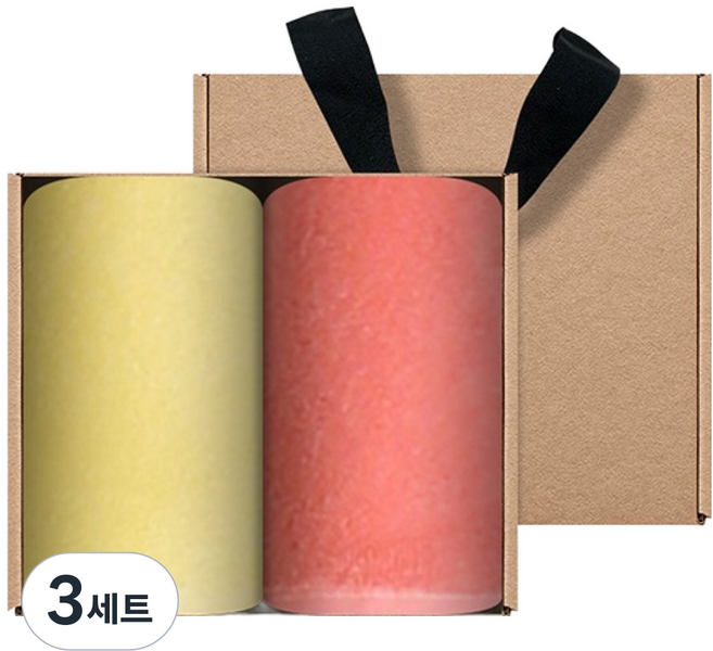 Songwol 松月 Colorfuling 30支紗擦手巾 2入 + 收納盒組, 3套, 隨機出貨(毛巾)