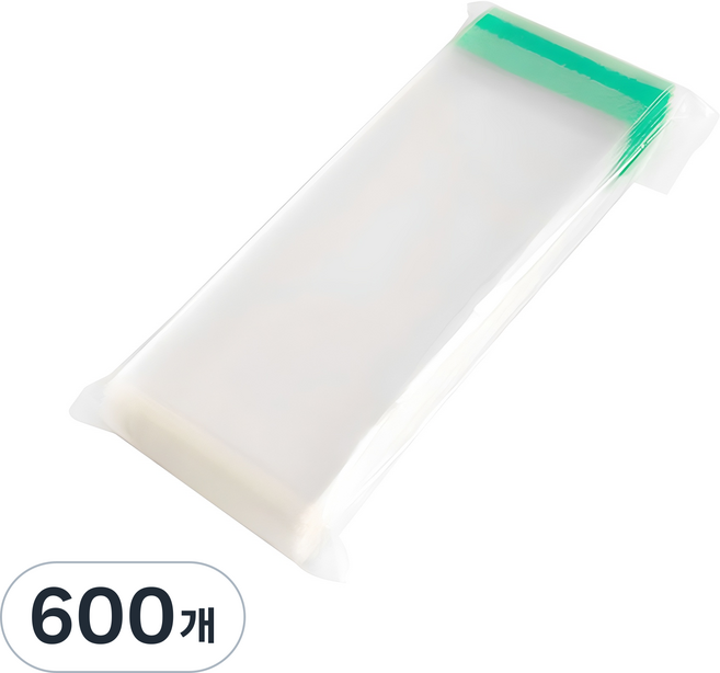 Dalcomnori 自黏式OPP現金塑膠袋, 600個