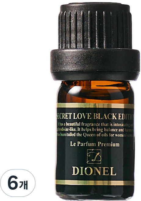 DIONEL 秘密之愛 黑色版, 5ml, 6個