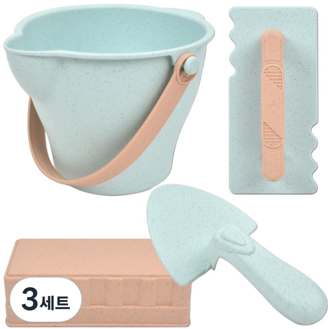 OZ TOY Sandy Toy 建築工具沙灘玩具4件組 lxs393, 3套, 混合顏色