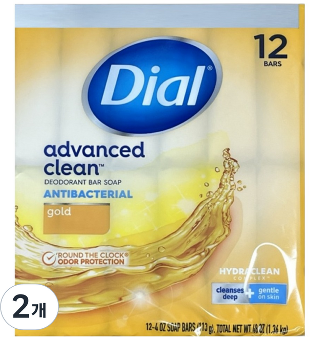 Dial 黃金香皂, 113g, 24入