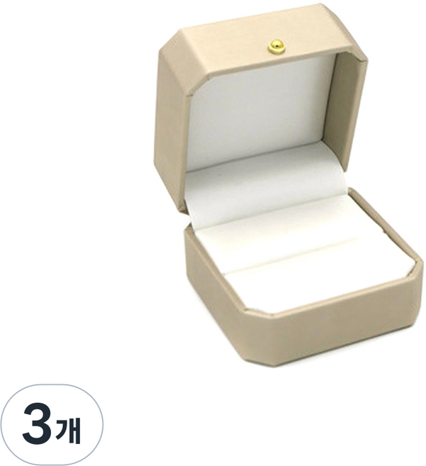 Blanc 戒指盒, 金色, 3個