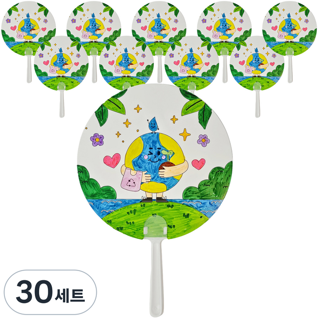 ido DIY 手工扇製作組, 30套, 愛護地球