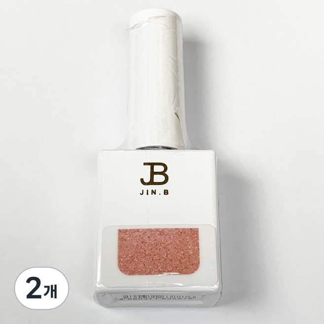 JIN.B Gracia Ivy Pianissimo 玫瑰彩色凝膠指甲, JBI-218, 11ml, 2個