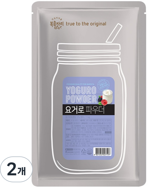Bokumjari 優格粉, 1kg, 2個, 2個, 1入, 1kg