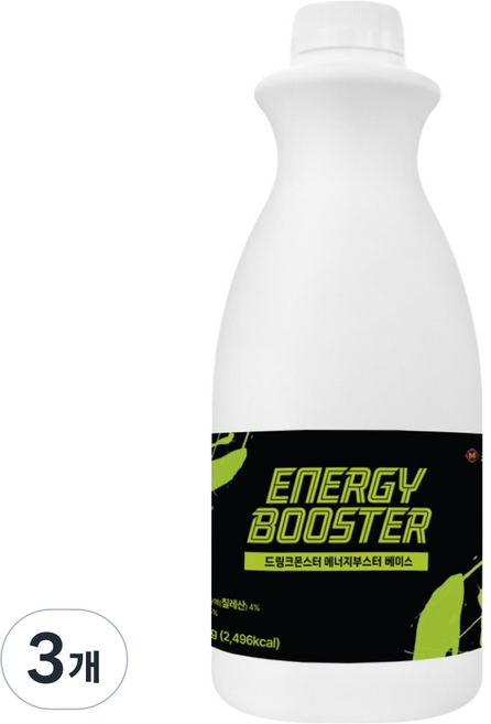 DRINK MONSTER 能量補充基底, 3個, 1.2kg