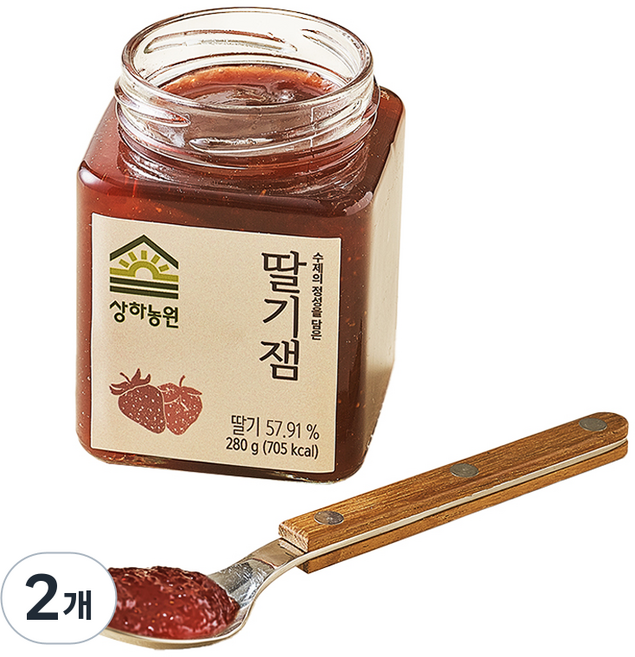Sangha Farm 草莓果醬, 280g, 2個