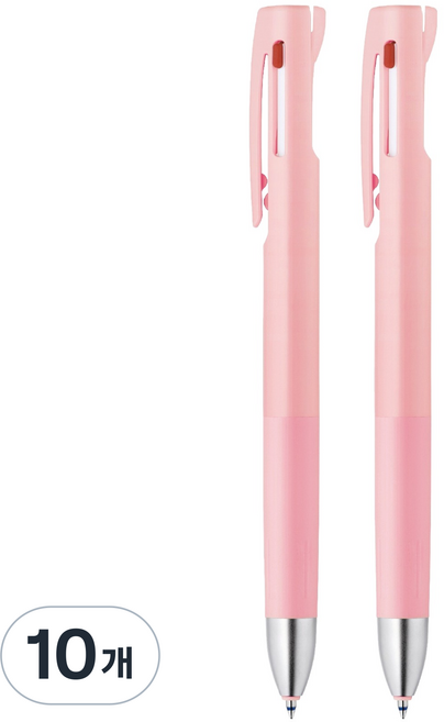 ZEBRA 斑馬牌 bLen Zebra 3色原子筆 0.7mm, 粉紅色, 10個