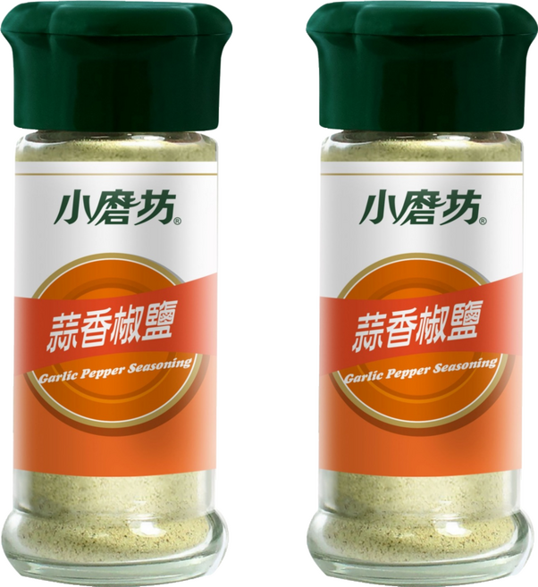 小磨坊 蒜香椒鹽, 35g, 2個