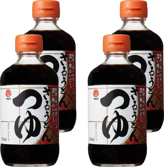 日本丸天醬油 涼烏龍麵用麵味露, 300ml, 4瓶