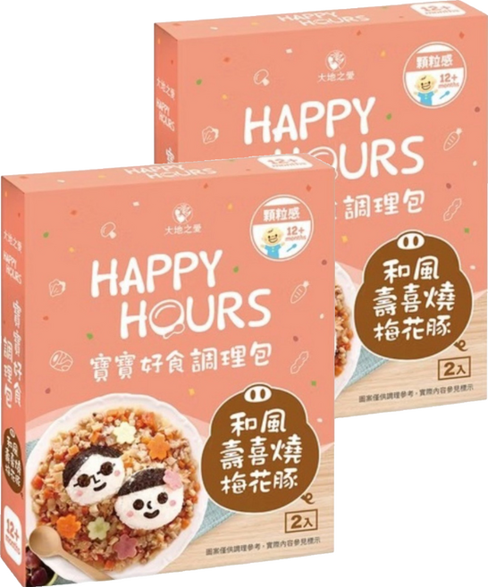 Happy Hours 寶寶好食調理包和風壽喜燒梅花豚, 300g, 2套