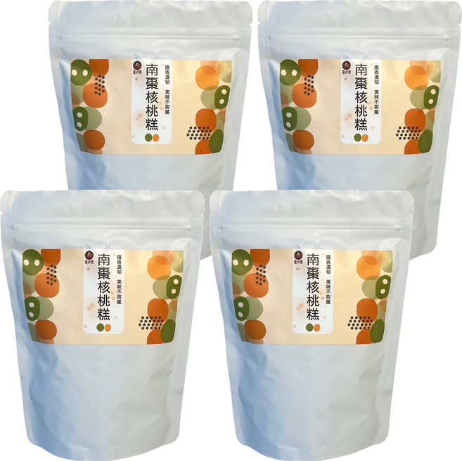 夏綠果 南棗核桃糕, 200g, 4包