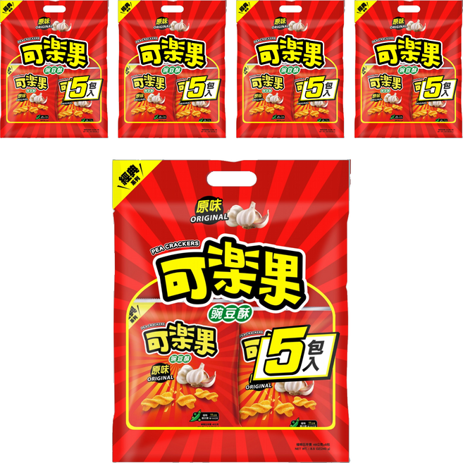 可樂果 原味 量販 5包, 240g, 5袋