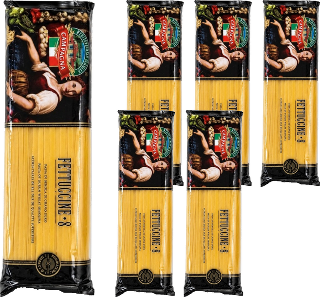 CAMPAGNA 坎佩納寬扁麵 8號, 500g, 6個