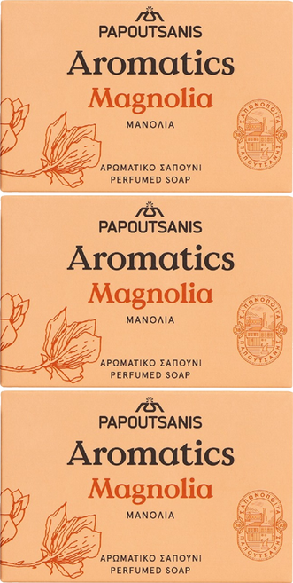 Aromatics 玉蘭花香滋潤沐浴皂, 100g, 3個