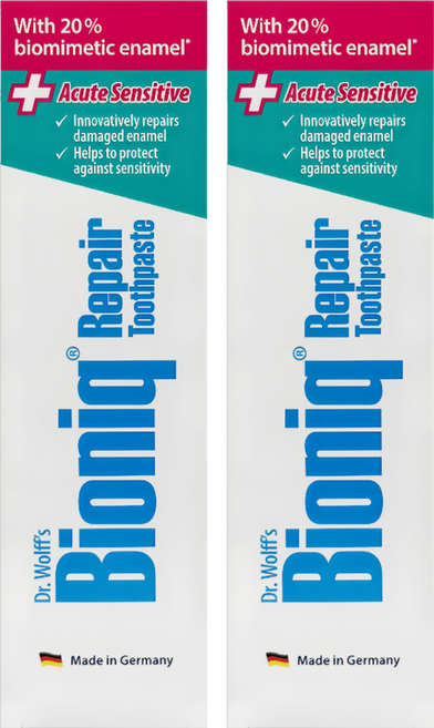 Bioniq 貝歐尼 修復/專效抗敏牙膏 台灣公司貨, 2個, 75ml