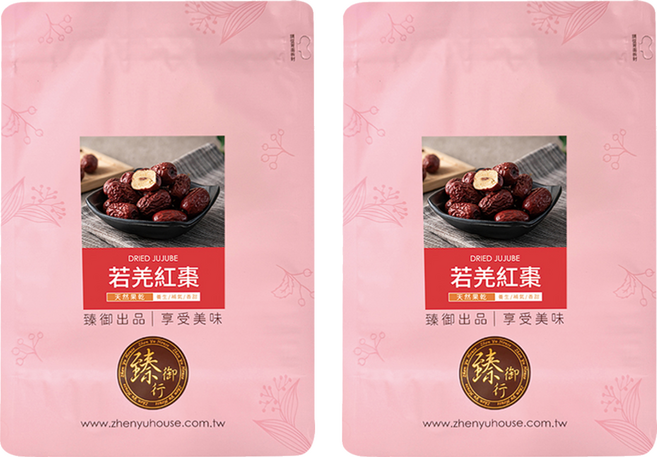 臻御行 若羌紅棗, 2個, 300g