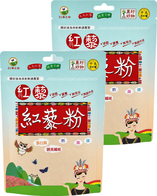 紅藜之家 紅藜粉, 180g, 2個