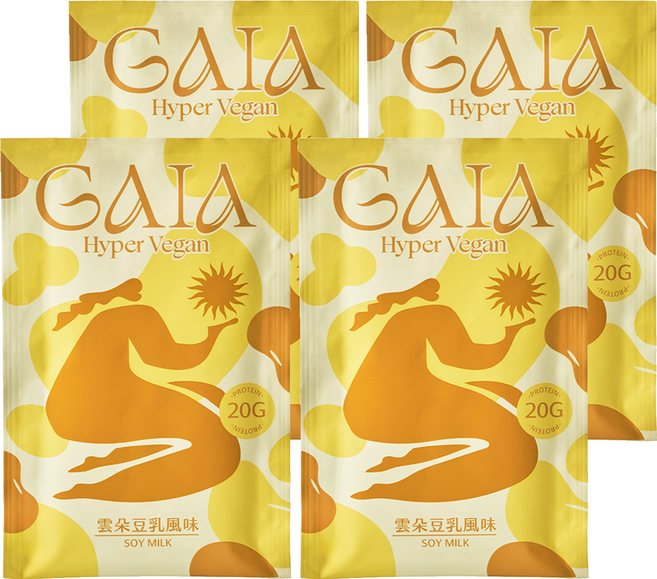 MARS 戰神 GAIA 超級植物蛋白 雲朵豆乳風味, 30g, 4個