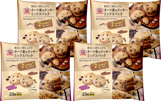 Global Premium Resources 葡萄乾&巧克力風味燕麥餅, 184g, 4袋