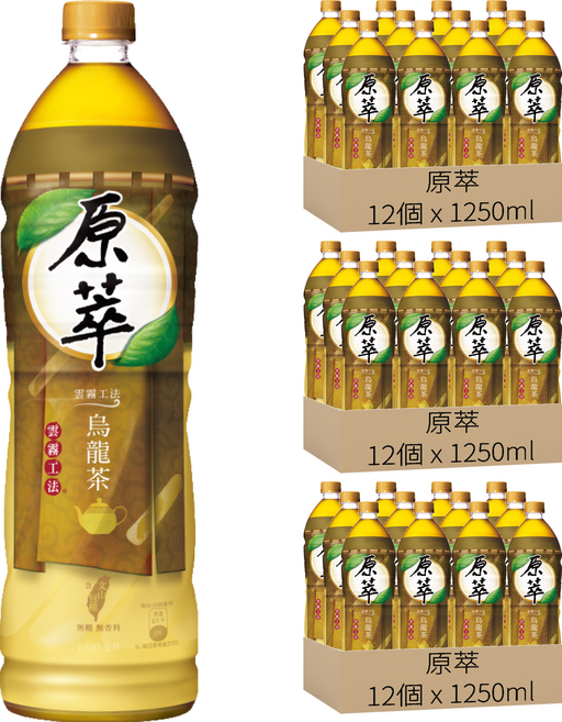 原萃 包種烏龍茶, 36個, 1250ml