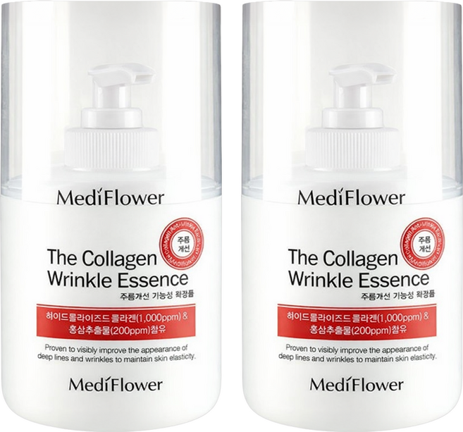 MediFlower 台灣公司貨 膠原蛋白緊緻保濕精華液, 2件, 250ml
