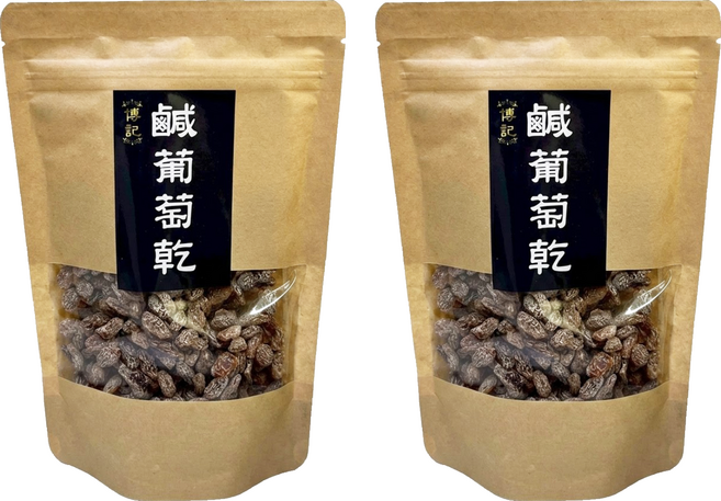 傳記 鹹葡萄乾, 2個, 220g