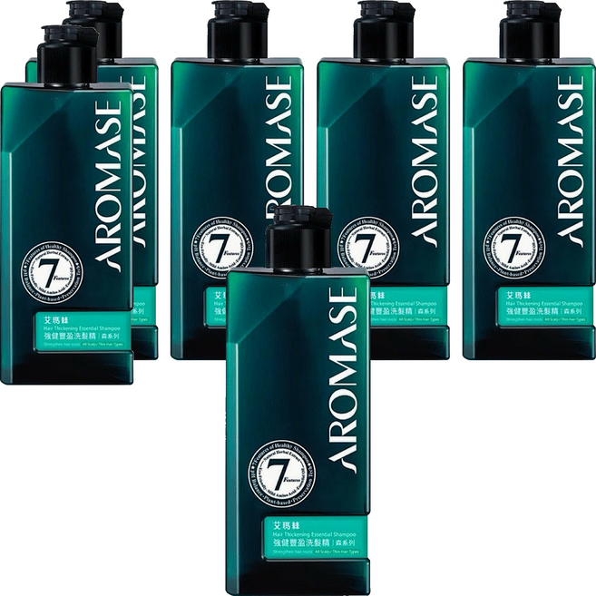 AROMASE 艾瑪絲 森系列 強健豐盈洗髮精, 6件, 90ml