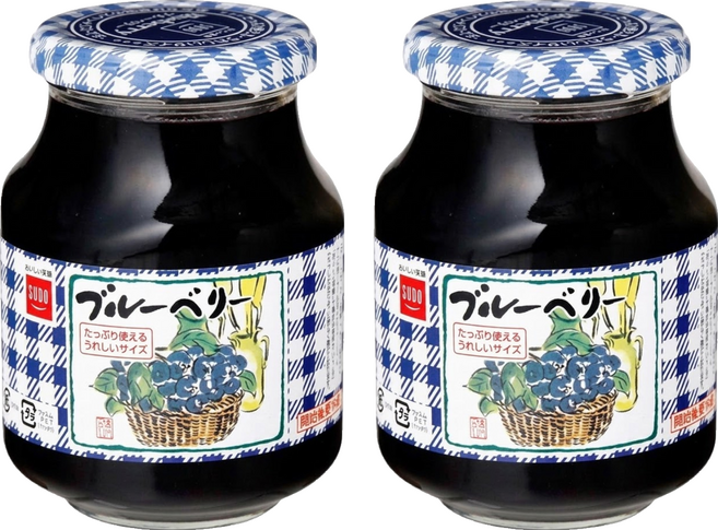 SUDO 須藤農場 藍莓果醬, 460g, 2個