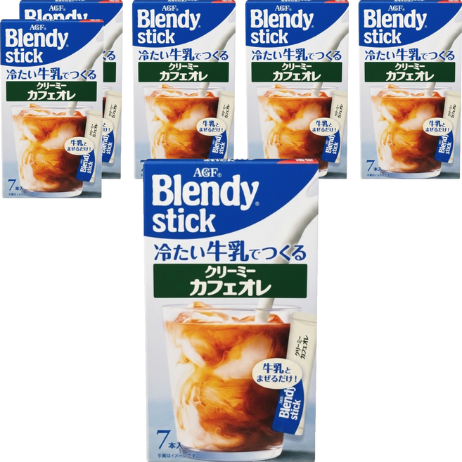 Blendy stick 奶香咖啡, 6.5g, 6套, 7個裝