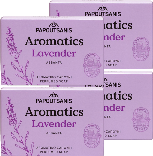 Aromatics 薰衣草舒緩保濕沐浴皂, 100g, 4個