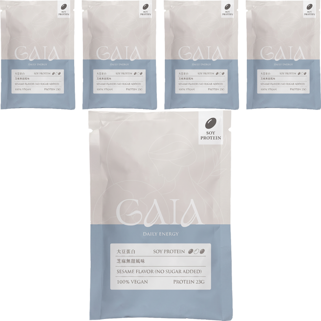 MARS 戰神 GAIA 大豆蛋白 芝麻無甜, 30g, 5個