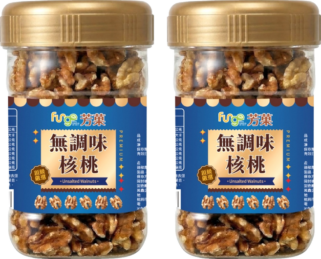 Fungo 芳菓 無調味核桃, 250g, 2個