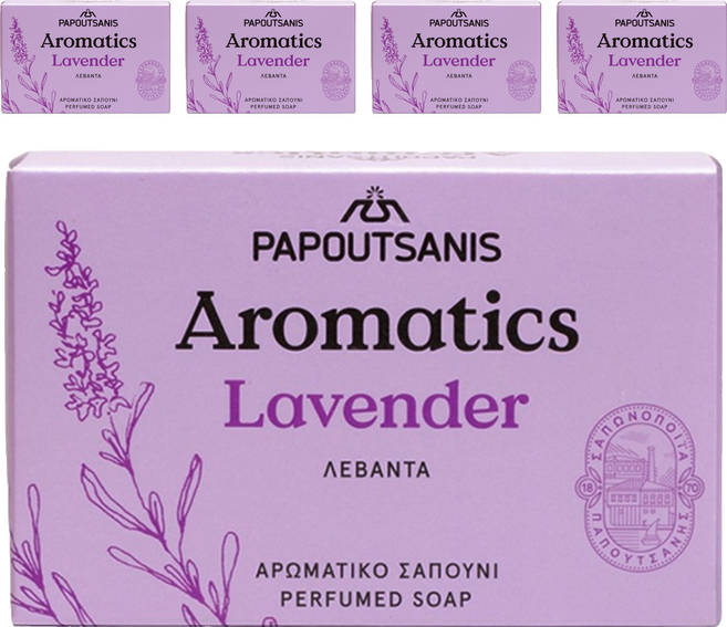 Aromatics 薰衣草舒緩保濕沐浴皂, 100g, 5個