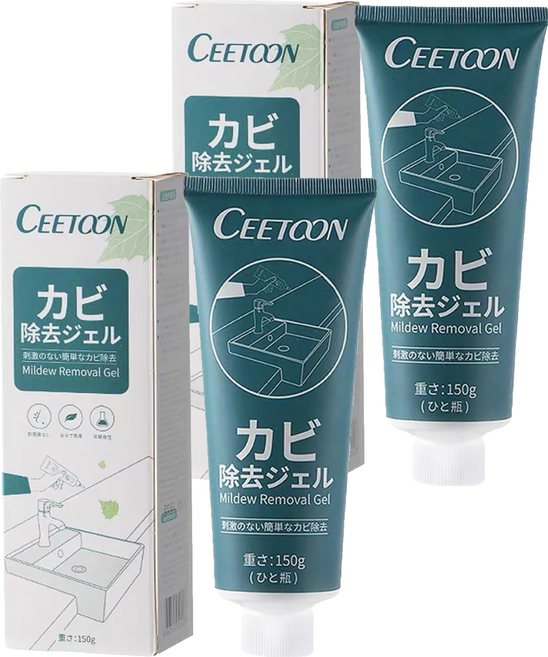 CEETOON 除霉凝膠, 150g, 2個