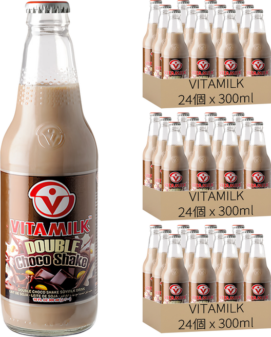 VITAMILK 豆奶 巧克力口味, 72個, 300ml