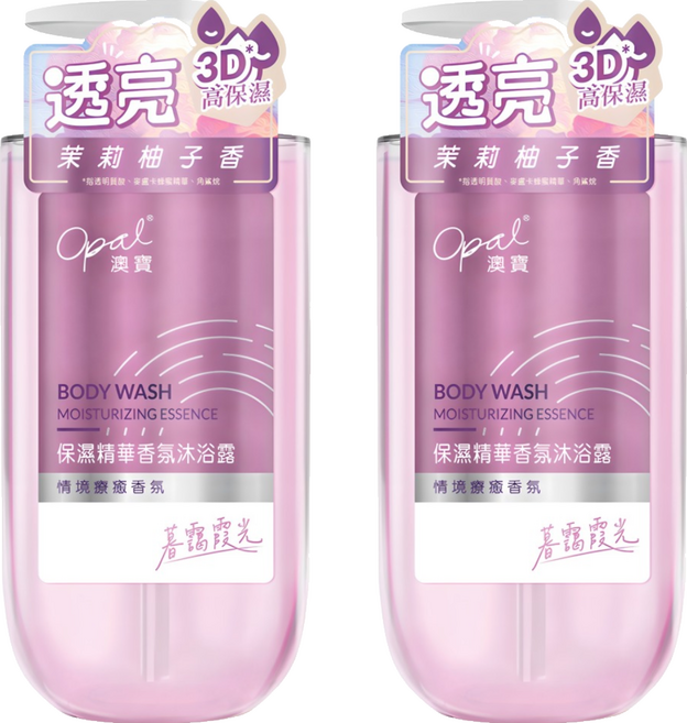 Opal 澳寶 保濕精華香氛沐浴露 暮靄霞光, 2個, 790g