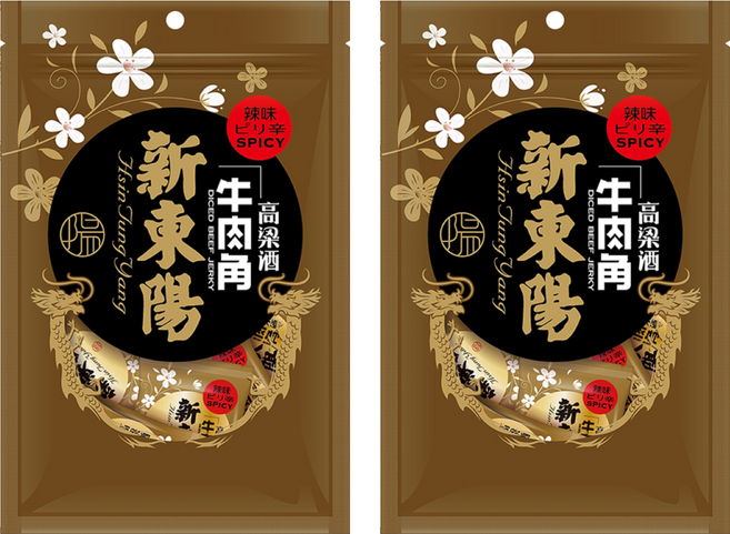 新東陽 高粱酒辣味牛肉角, 120g, 2個
