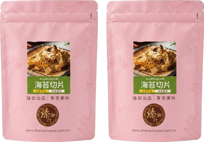 臻御行 海苔切片, 200g, 2個
