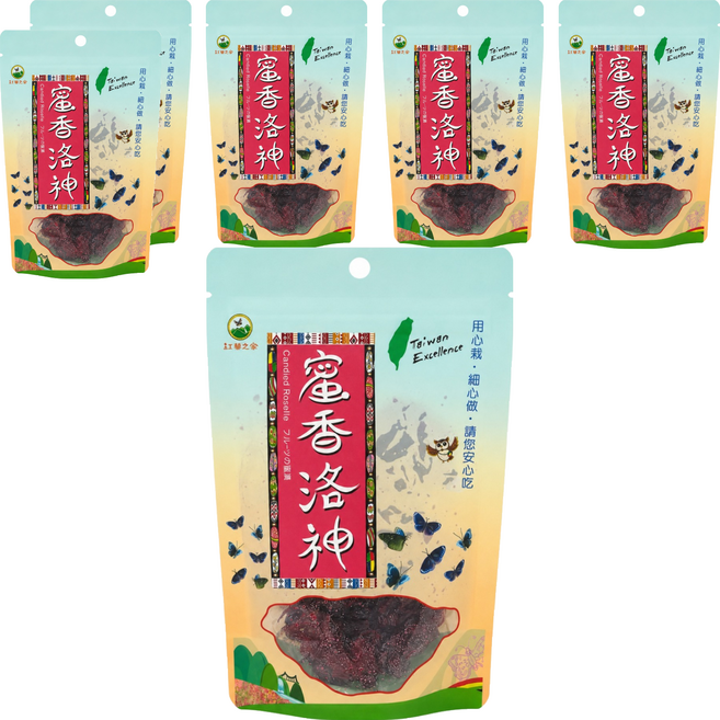 紅藜之家 蜜香洛神, 110g, 6個