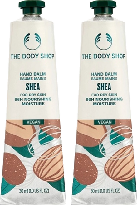 THE BODY SHOP 美體小舖 台灣公司貨 乳油木果修護護手霜, 2個, 30ml