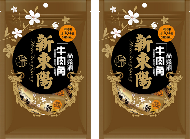 新東陽 高粱酒原味牛肉角, 120g, 2個