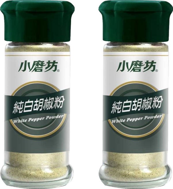 小磨坊 純白胡椒粉, 30g, 2個