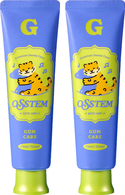 OSSTEM PHARMA 台灣公司貨 New G Gum Care Toothpaste 新G護齦牙膏, 120g, 2個