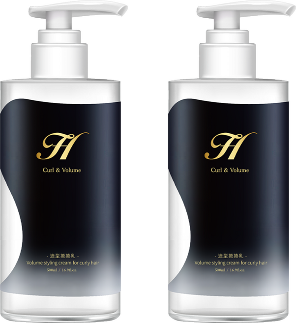 QUNDO 康朵 女神香水捲捲乳, 2個, 500ml