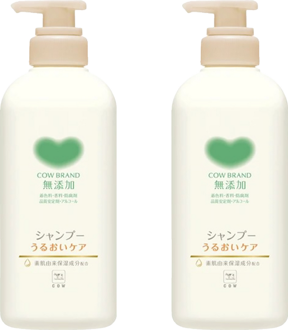 COW STYLE 牛乳石鹼 台灣公司貨 植物性無添加洗髮精, 2件, 470ml